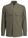 Zegna Overshirt Jacket Brown Men