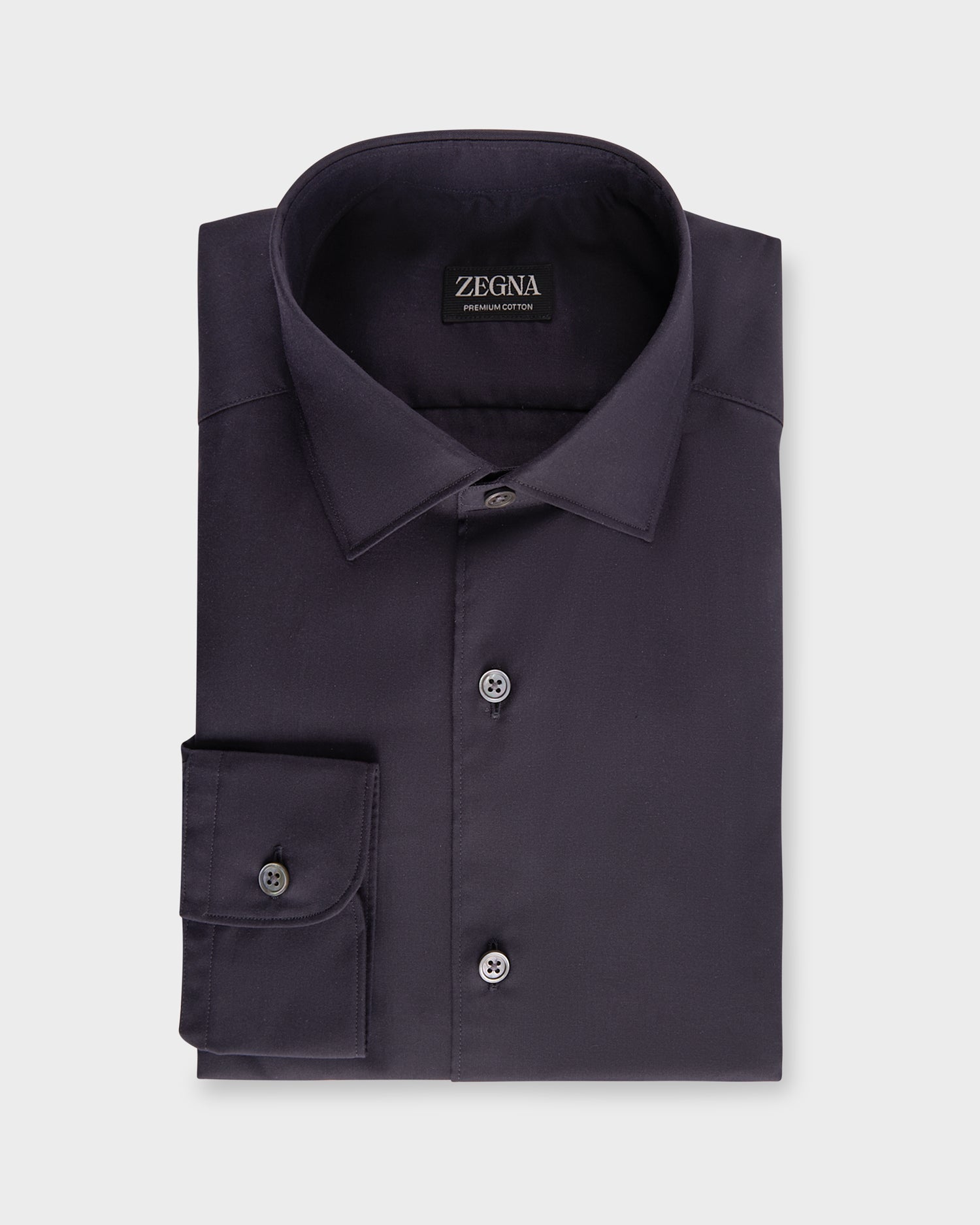 Dark Navy Premium Cotton Shirt