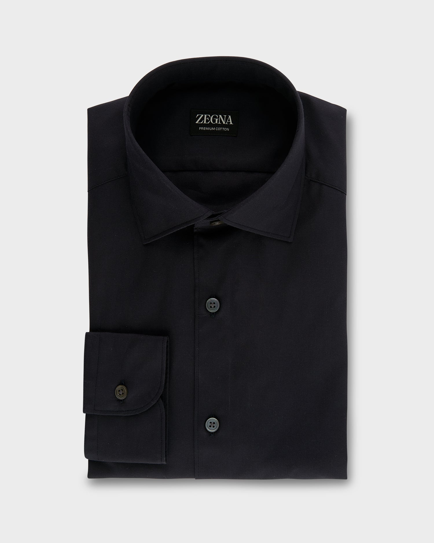 Black Premium Cotton Shirt
