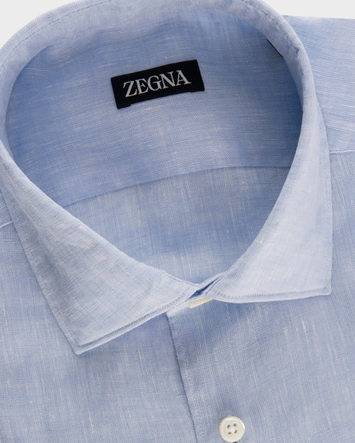Blue Linen Shirt
