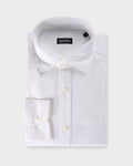 Off White Premium Cotton Twill Shirt