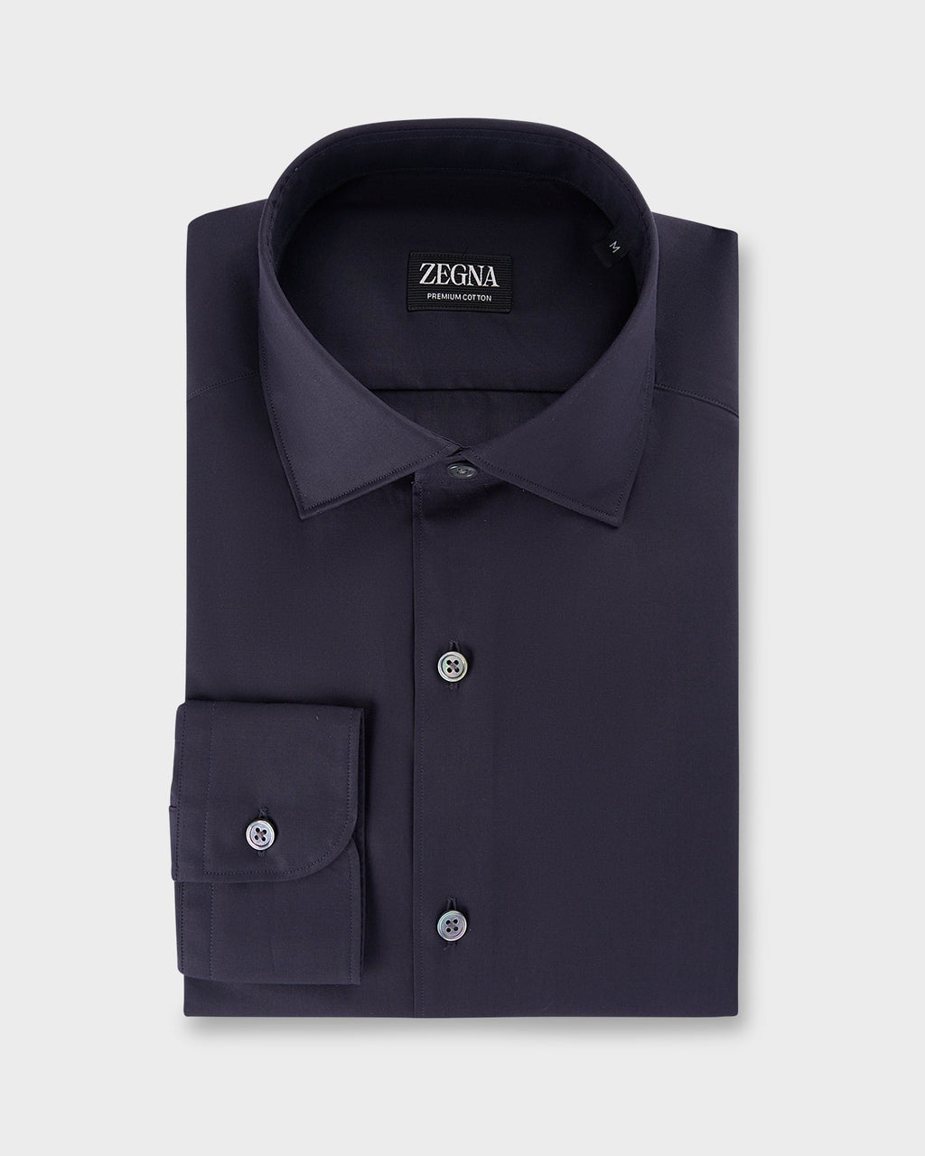 Midnight Blue Premium Cotton Shirt