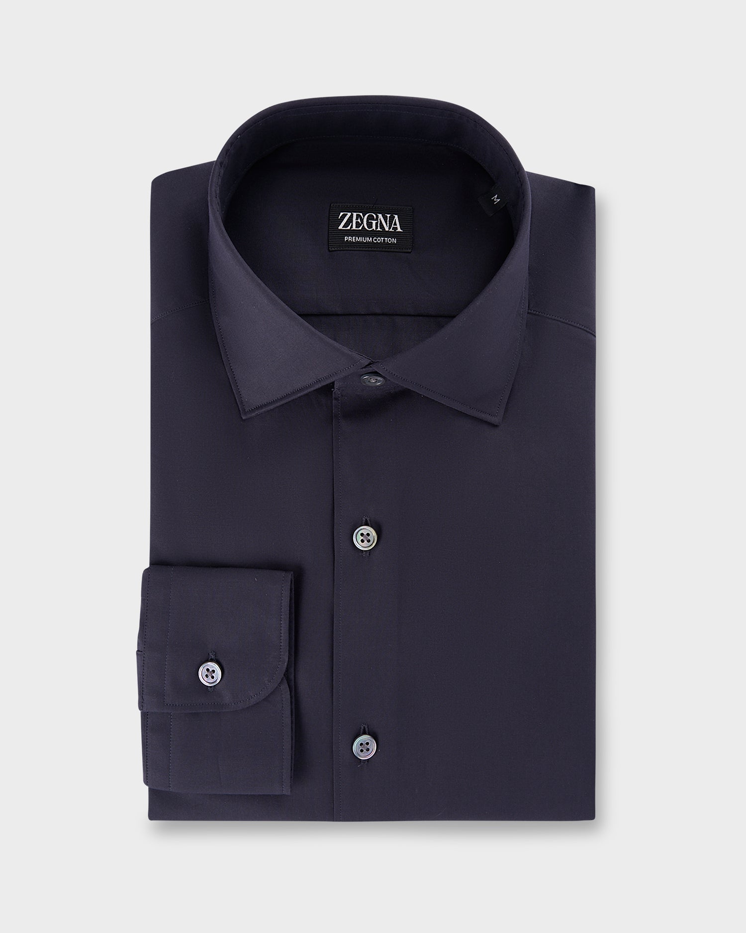 Midnight Blue Premium Cotton Shirt