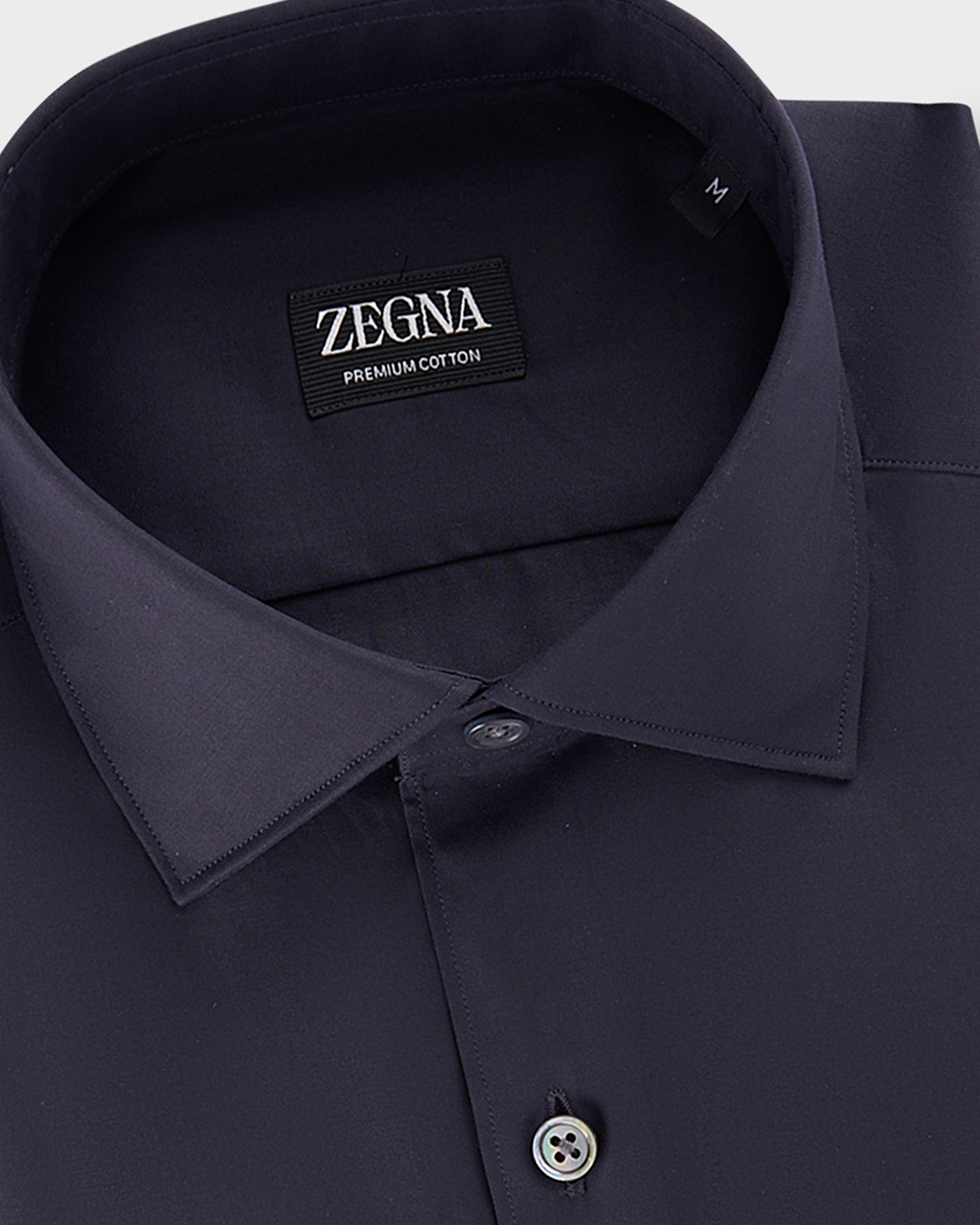 Midnight Blue Premium Cotton Shirt