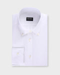 White Premium Cotton Twill Shirt