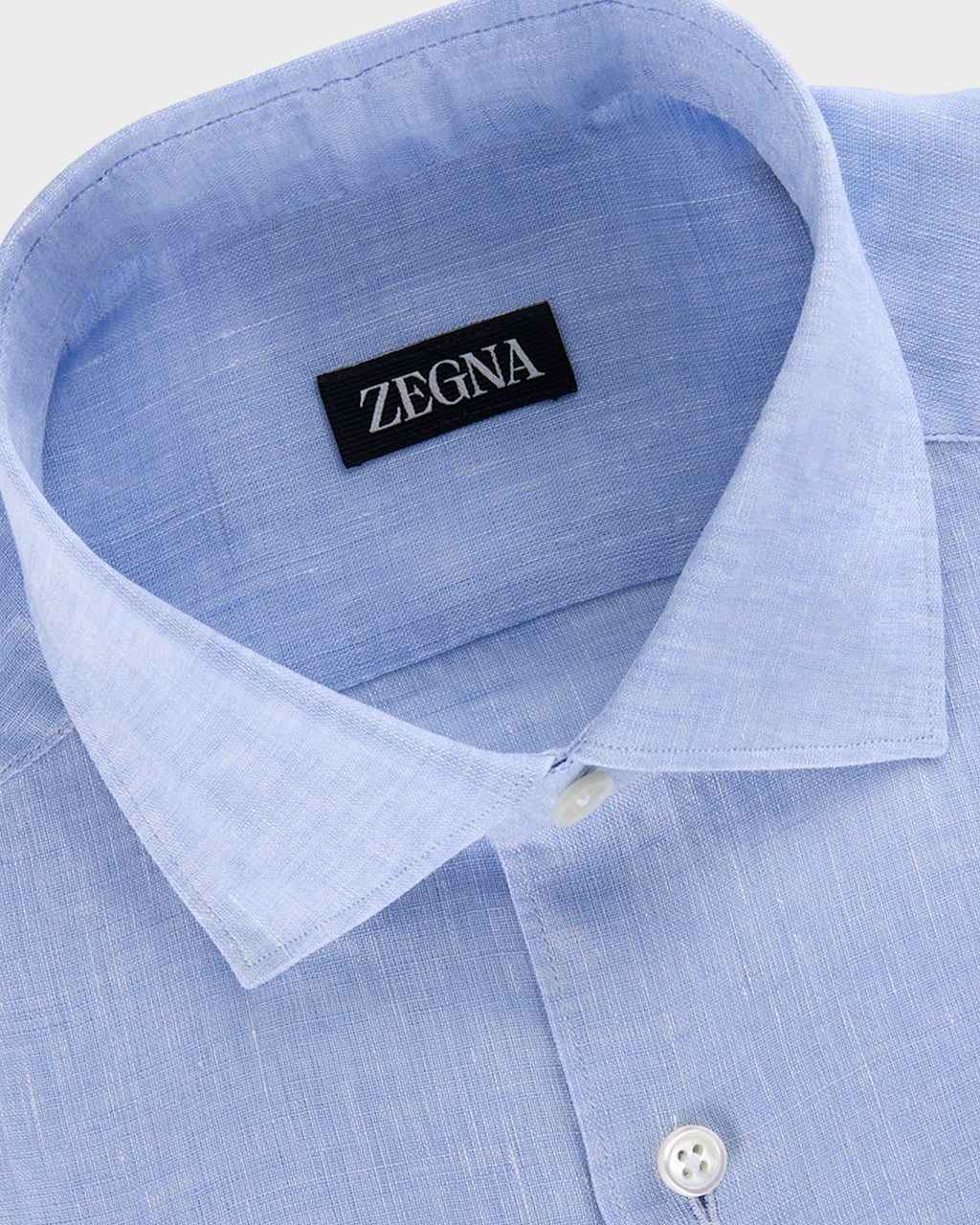 Sky Blue Linen Shirt
