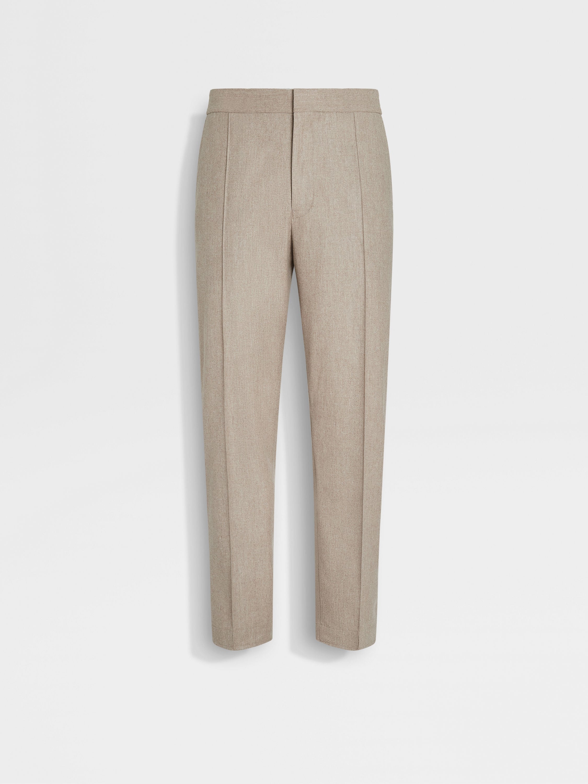 Light Taupe 15milmil15 Wool Silk and Cashmere Pants