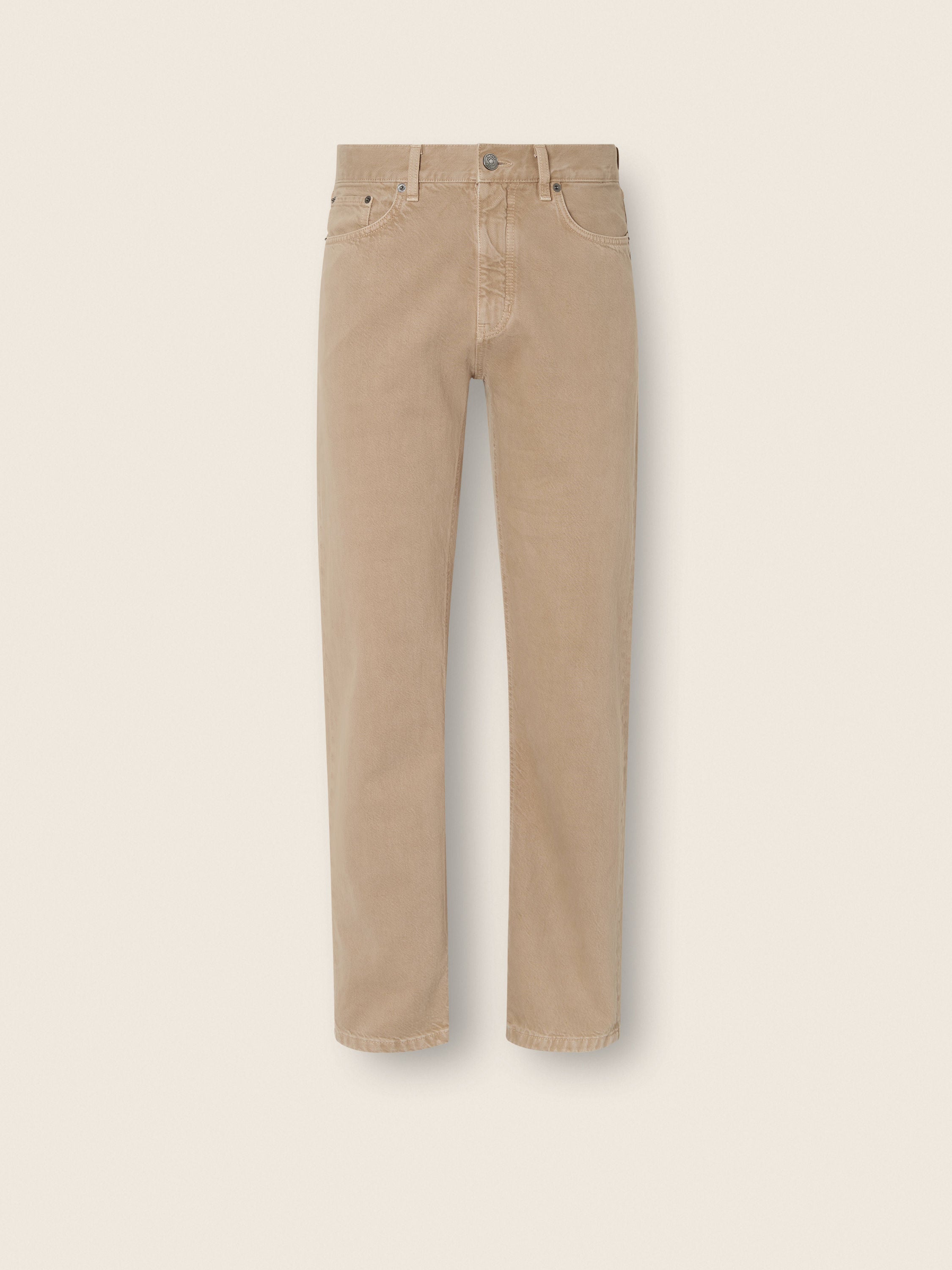 Beige Cotton Roccia Pants