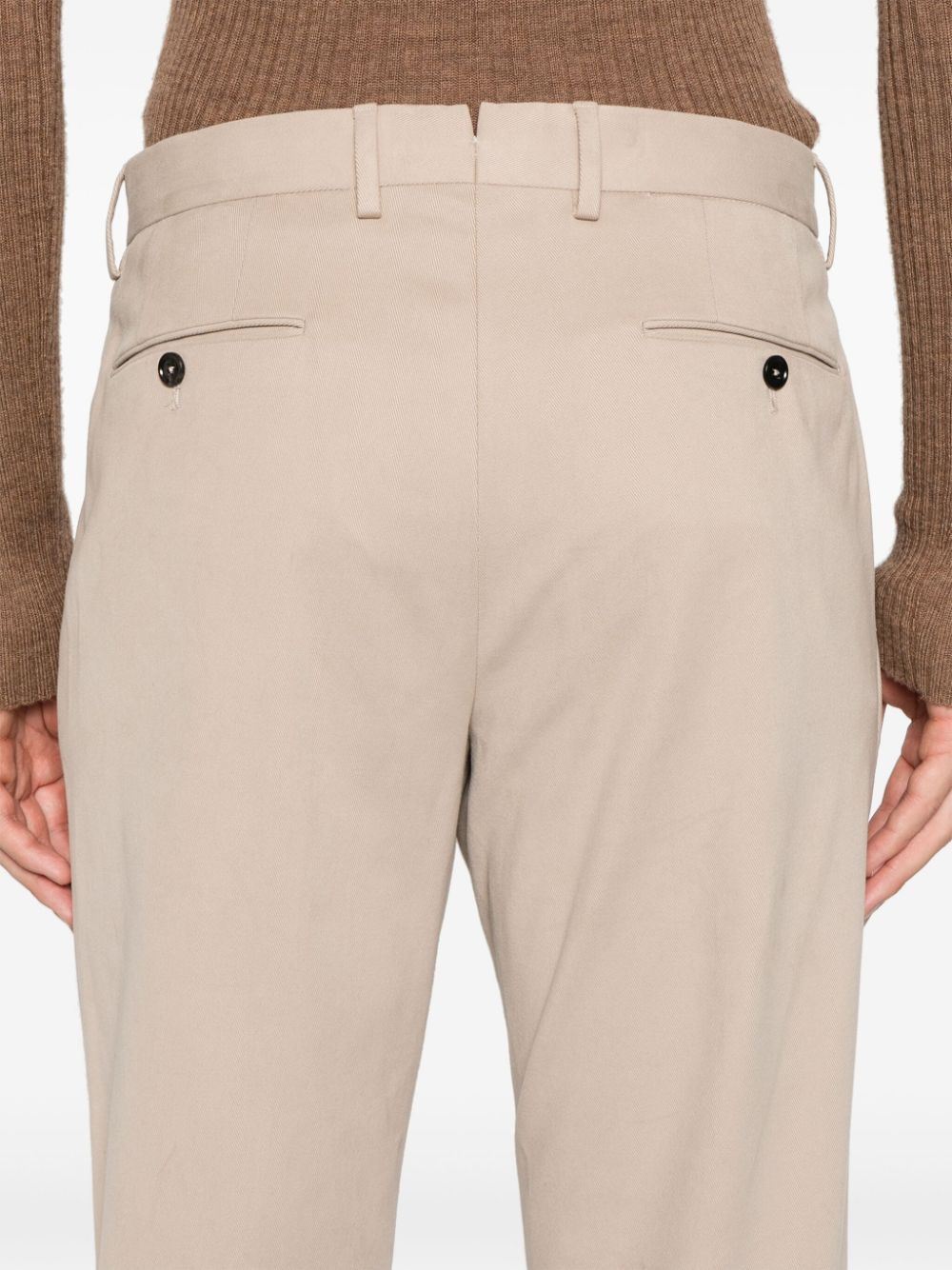 Zegna Winter Chino Pants Beige Men
