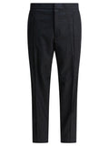 Zegna Cashmere and Silk Pants Grey Men