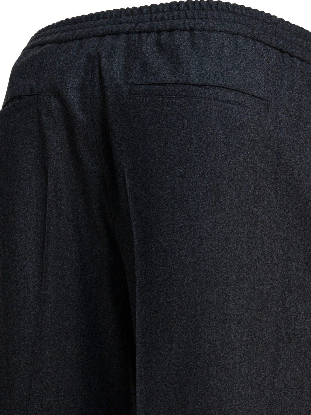 Zegna Cashmere and Silk Pants Grey Men