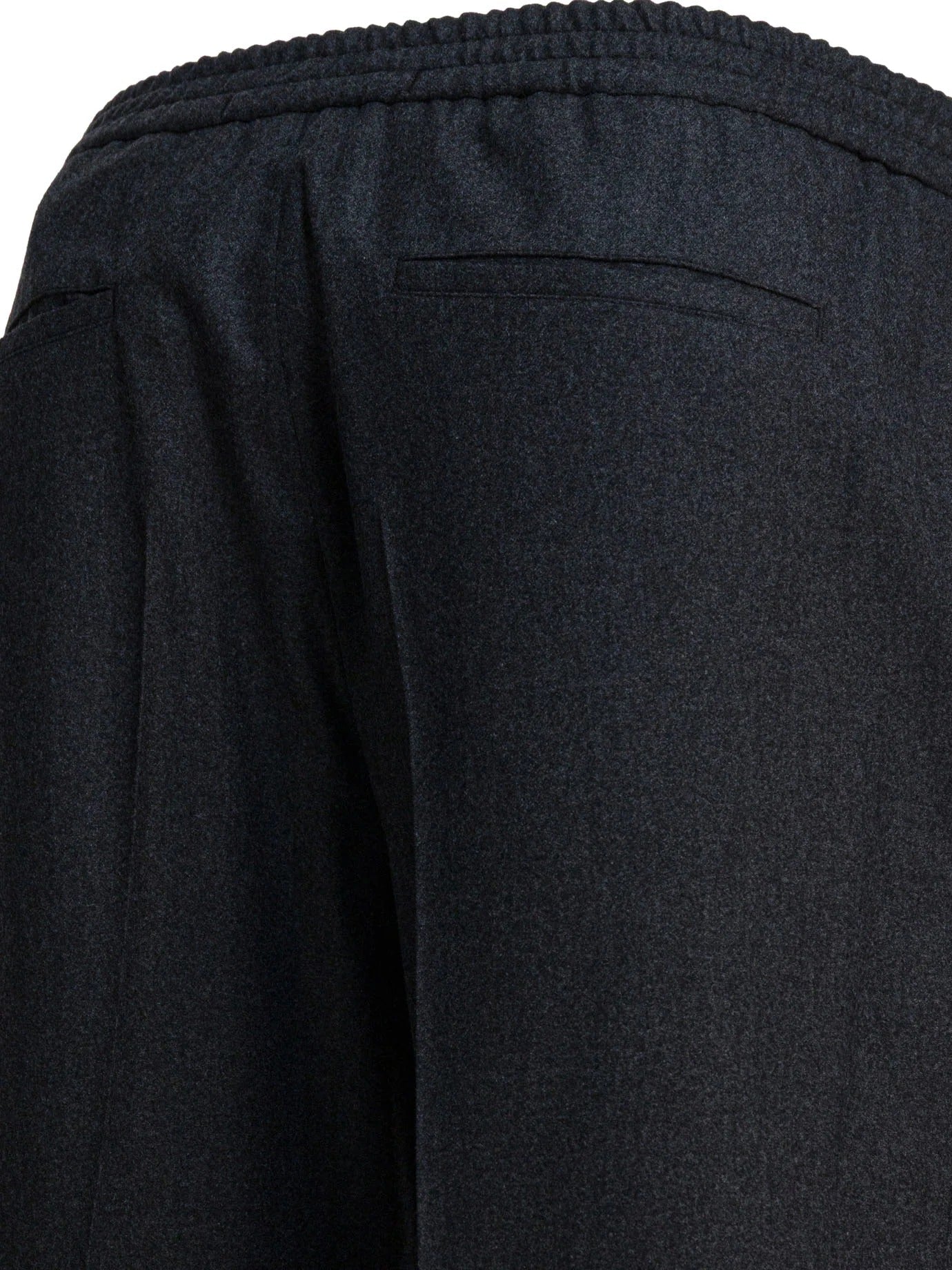 Zegna Cashmere and Silk Pants Grey Men