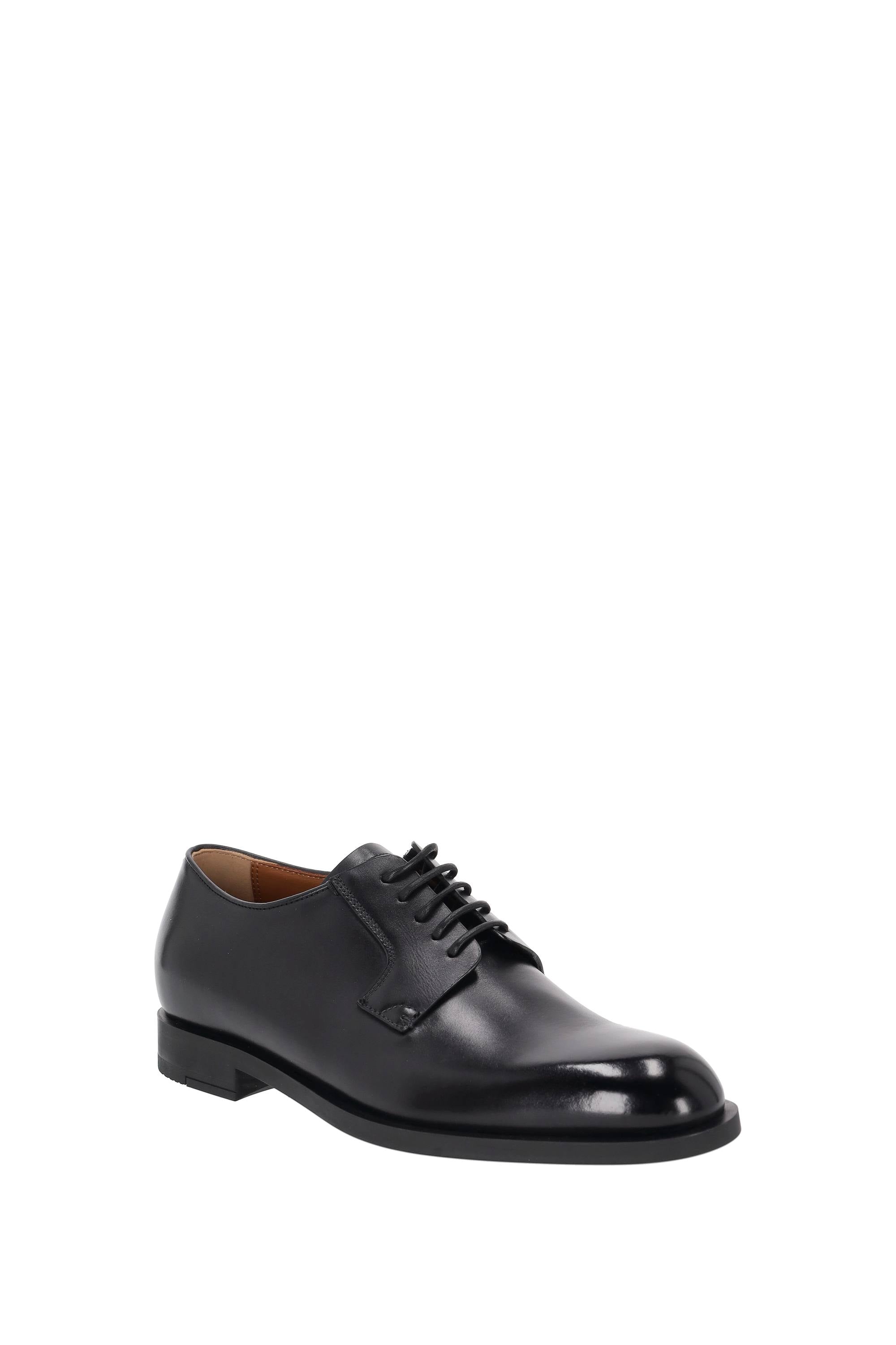 Calf Leather Derby Shoes