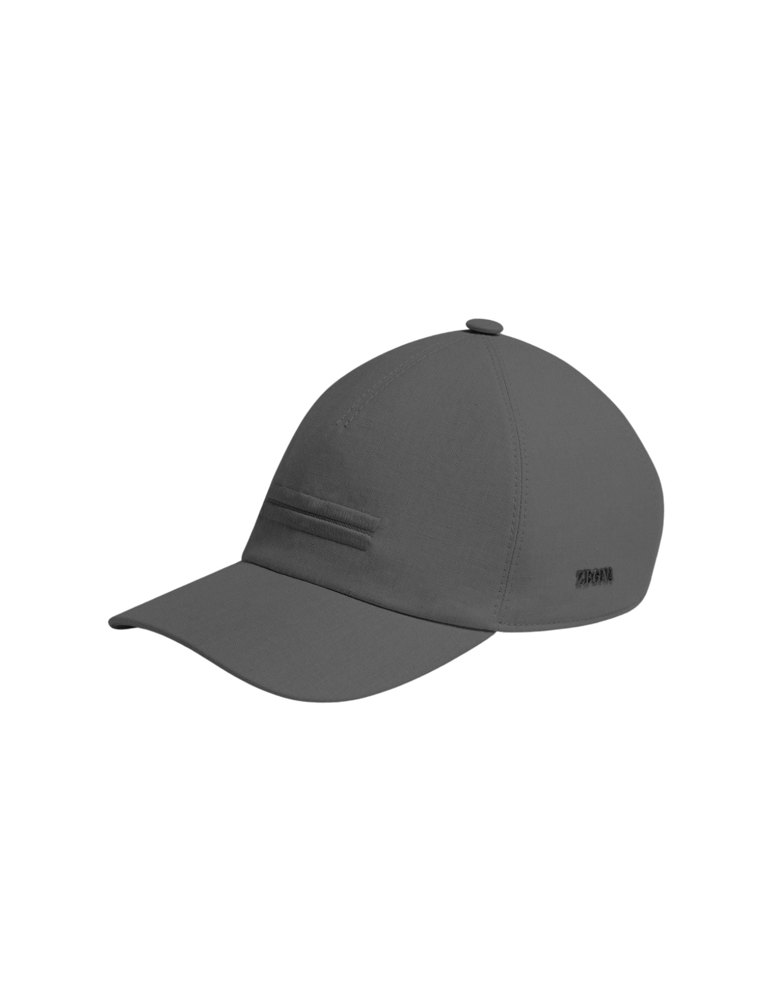 Oasi Lino Baseball Cap | Grey
