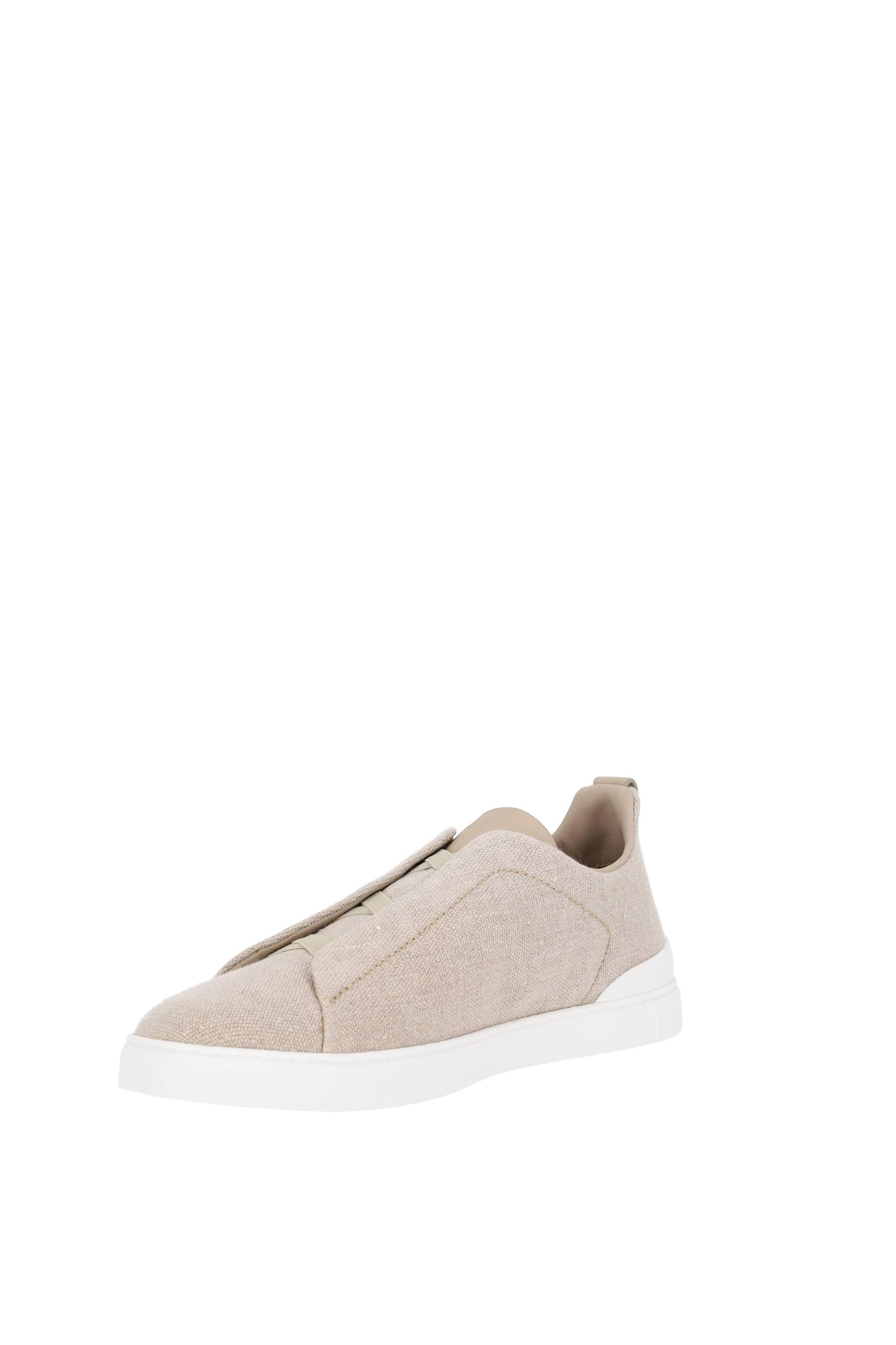 Sneaker Triple Stitch in cotone canvas