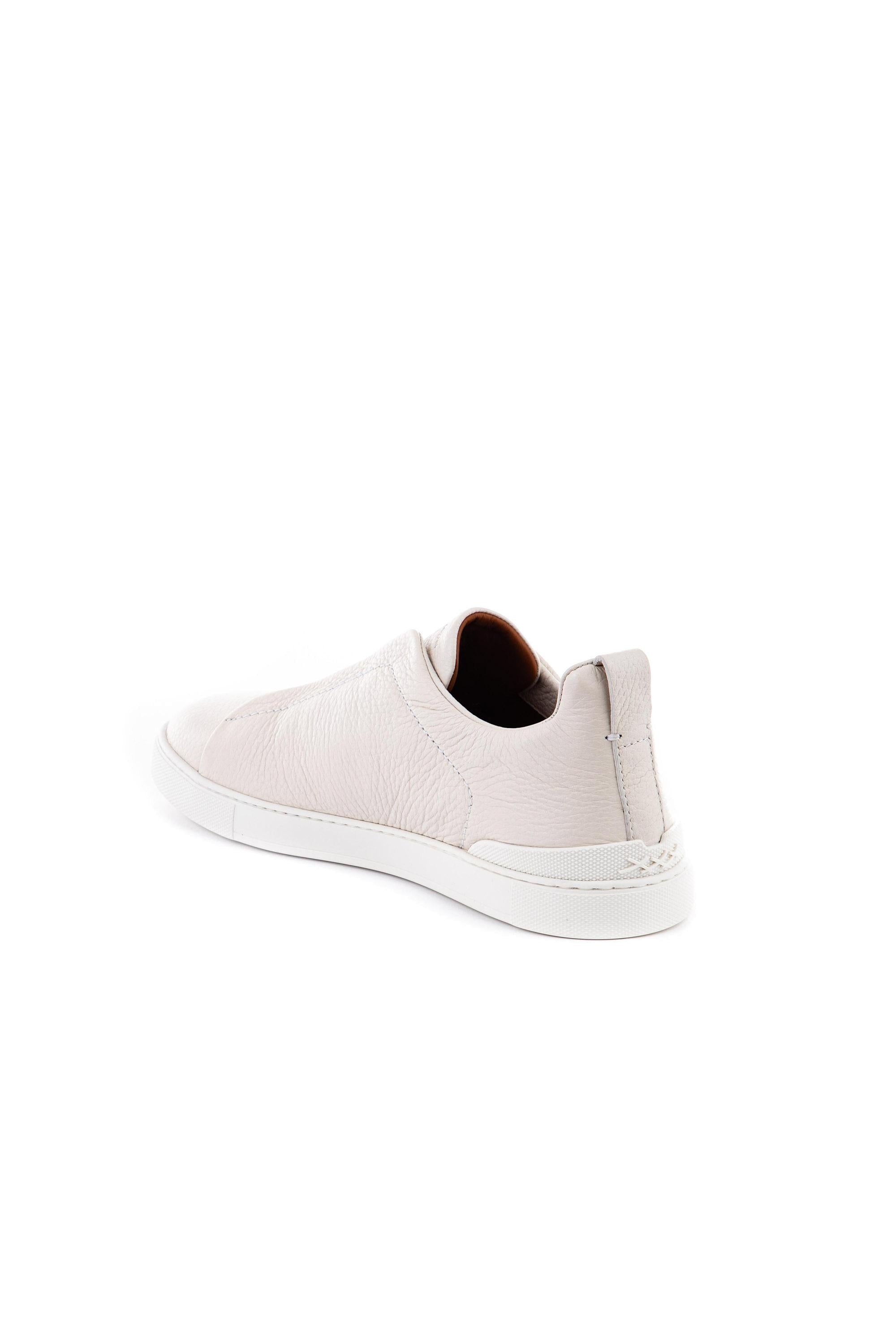 Sneakers Triple Stitch in cervo supersoft