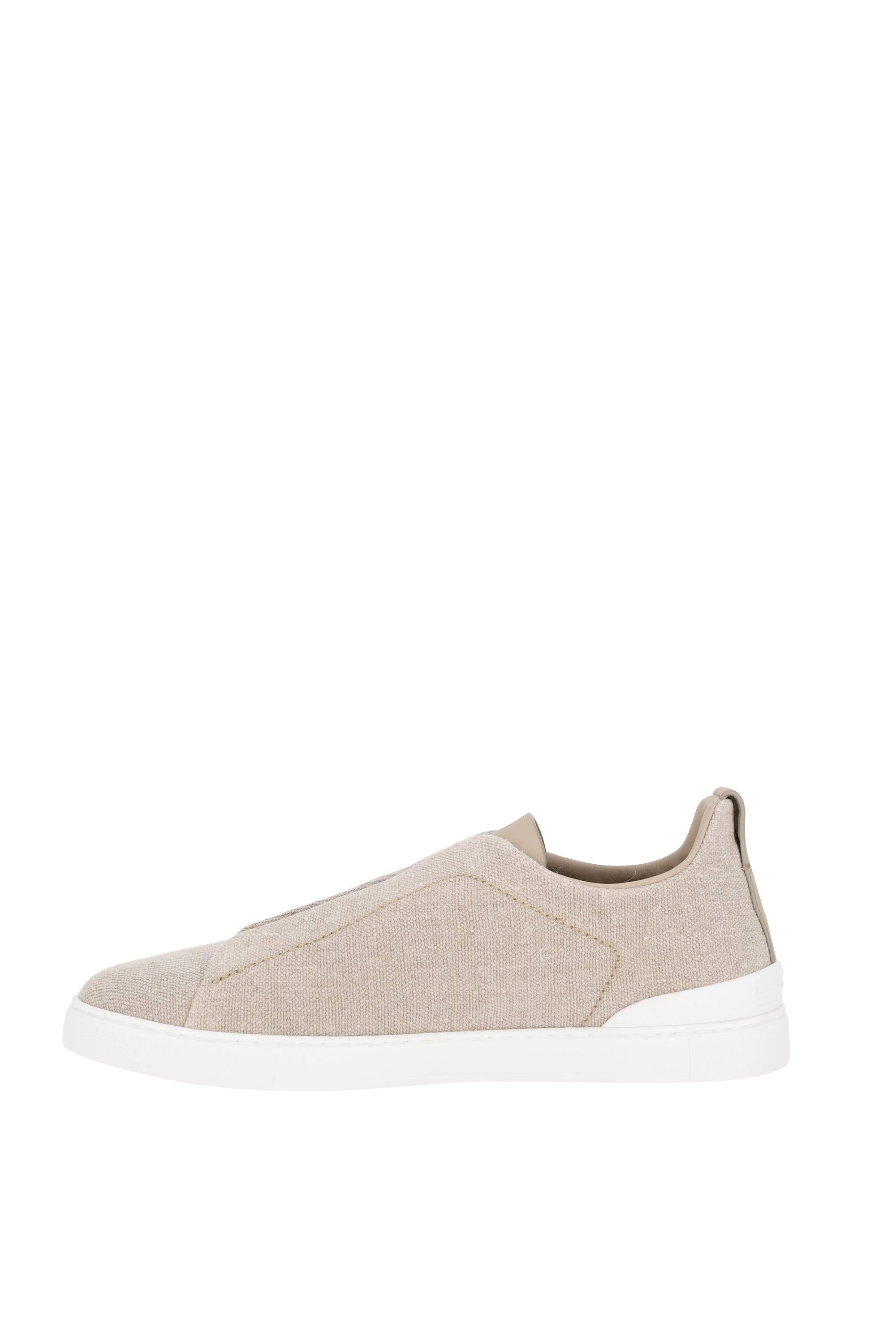 Sneaker Triple Stitch in cotone canvas
