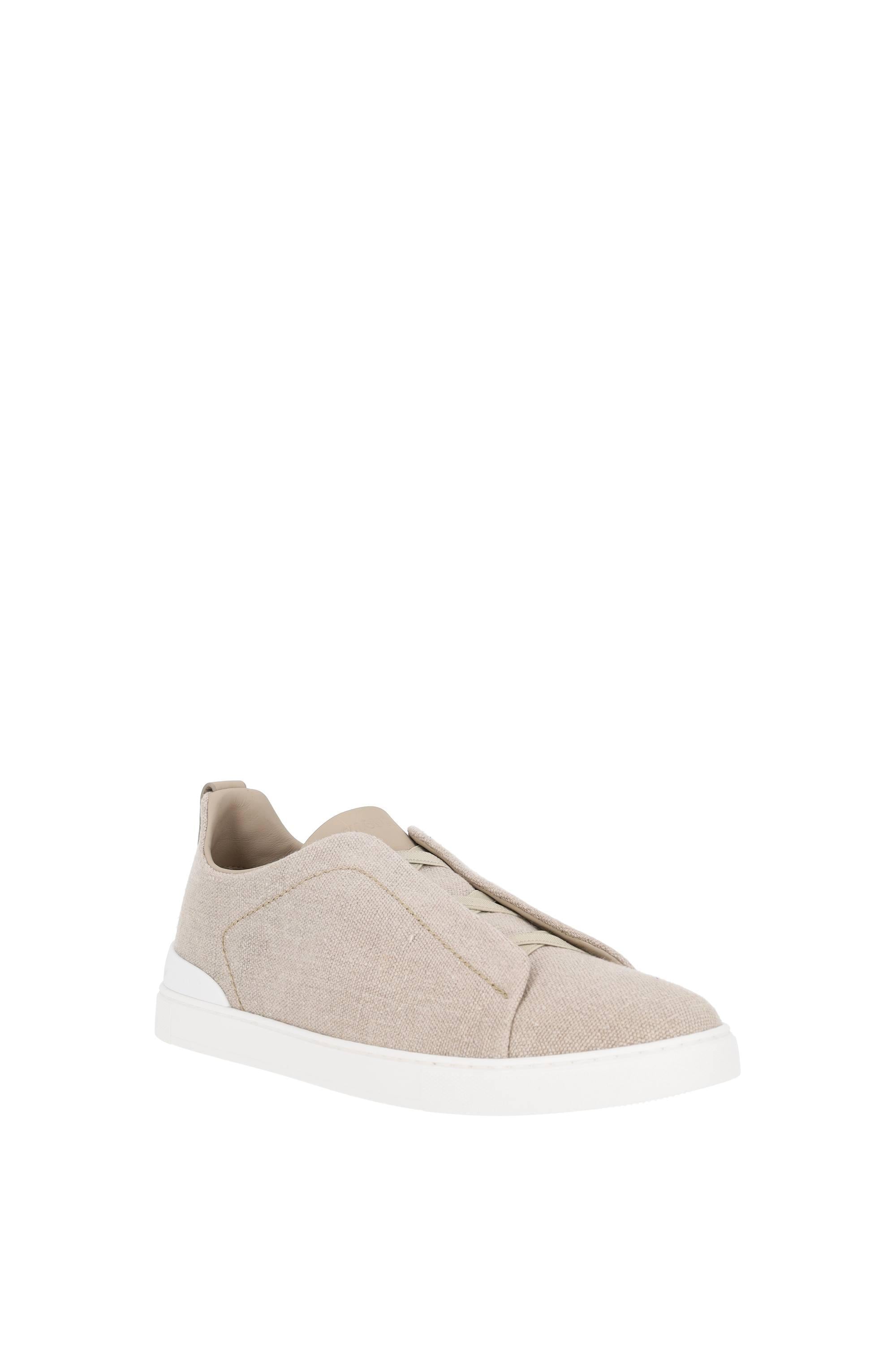 Sneaker Triple Stitch in cotone canvas