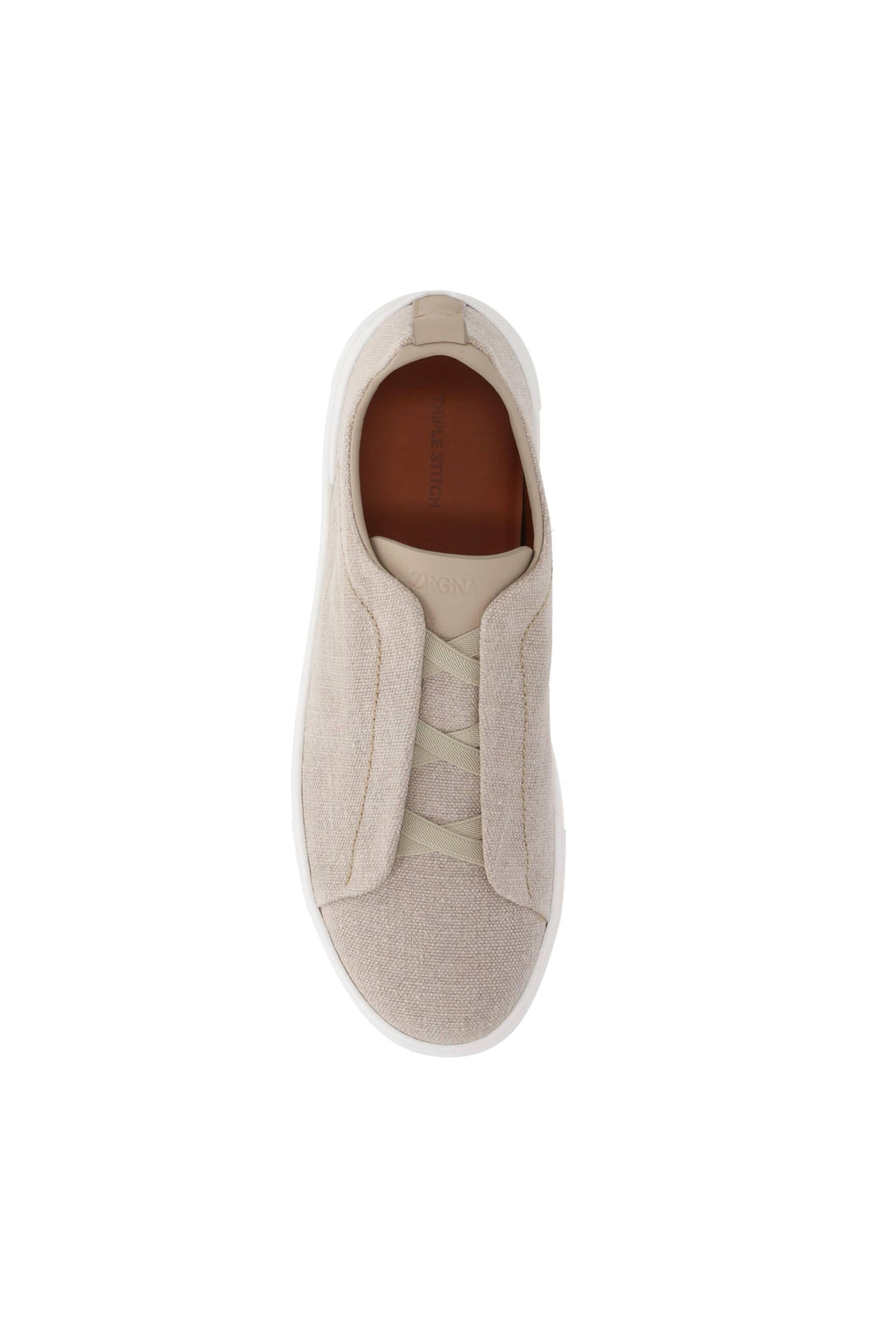 Sneaker Triple Stitch in cotone canvas
