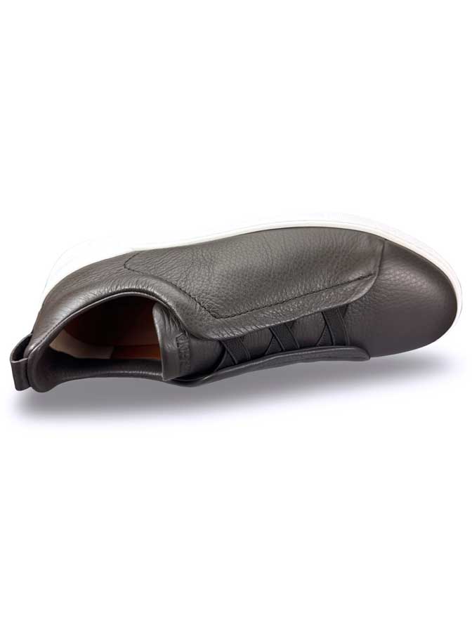 Triple Stitch Deerskin Sneaker