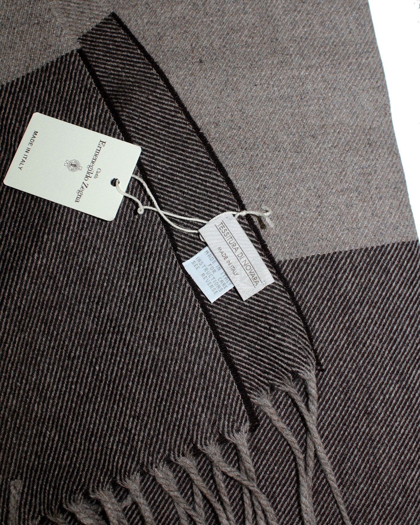 Tessitura Di Novara Cashmere Throw Blanket - Zegna Italian Fabrics SALE