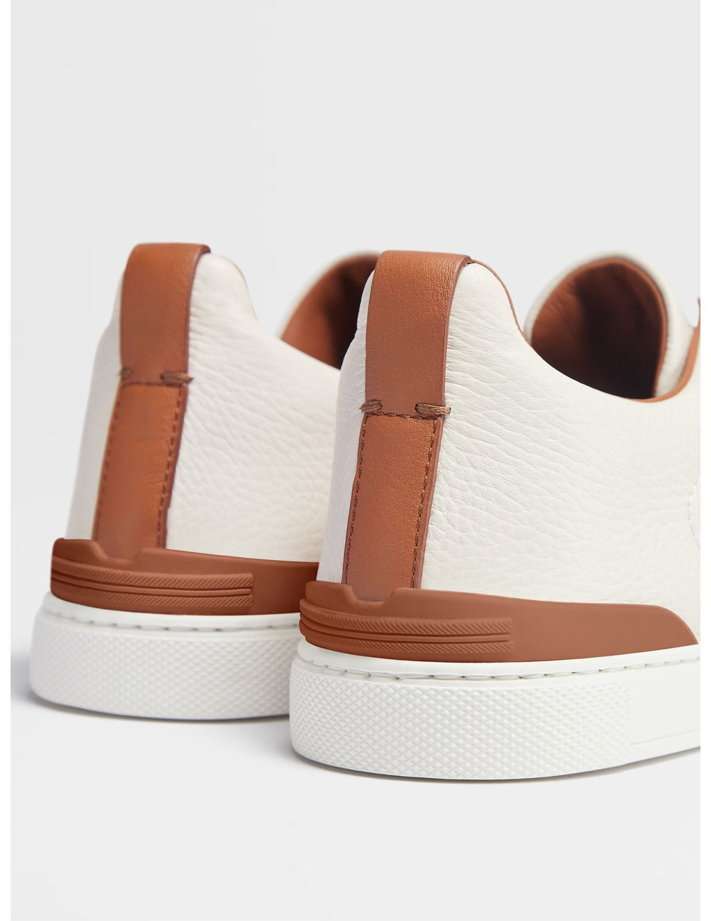 Triple Stitch Sneakers | Off White Deerskin