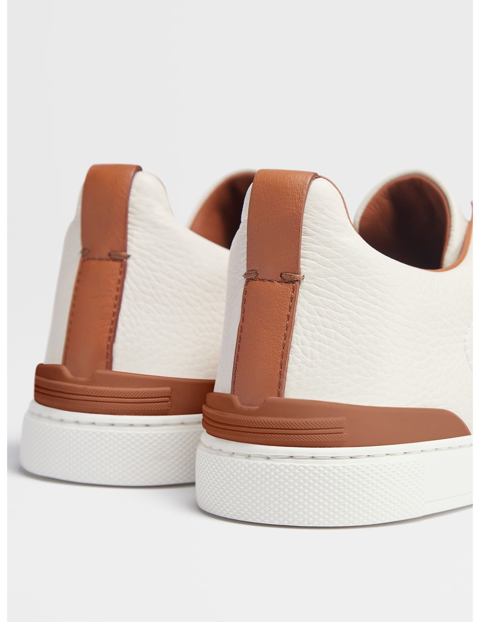 Triple Stitch Sneakers | Off White Deerskin