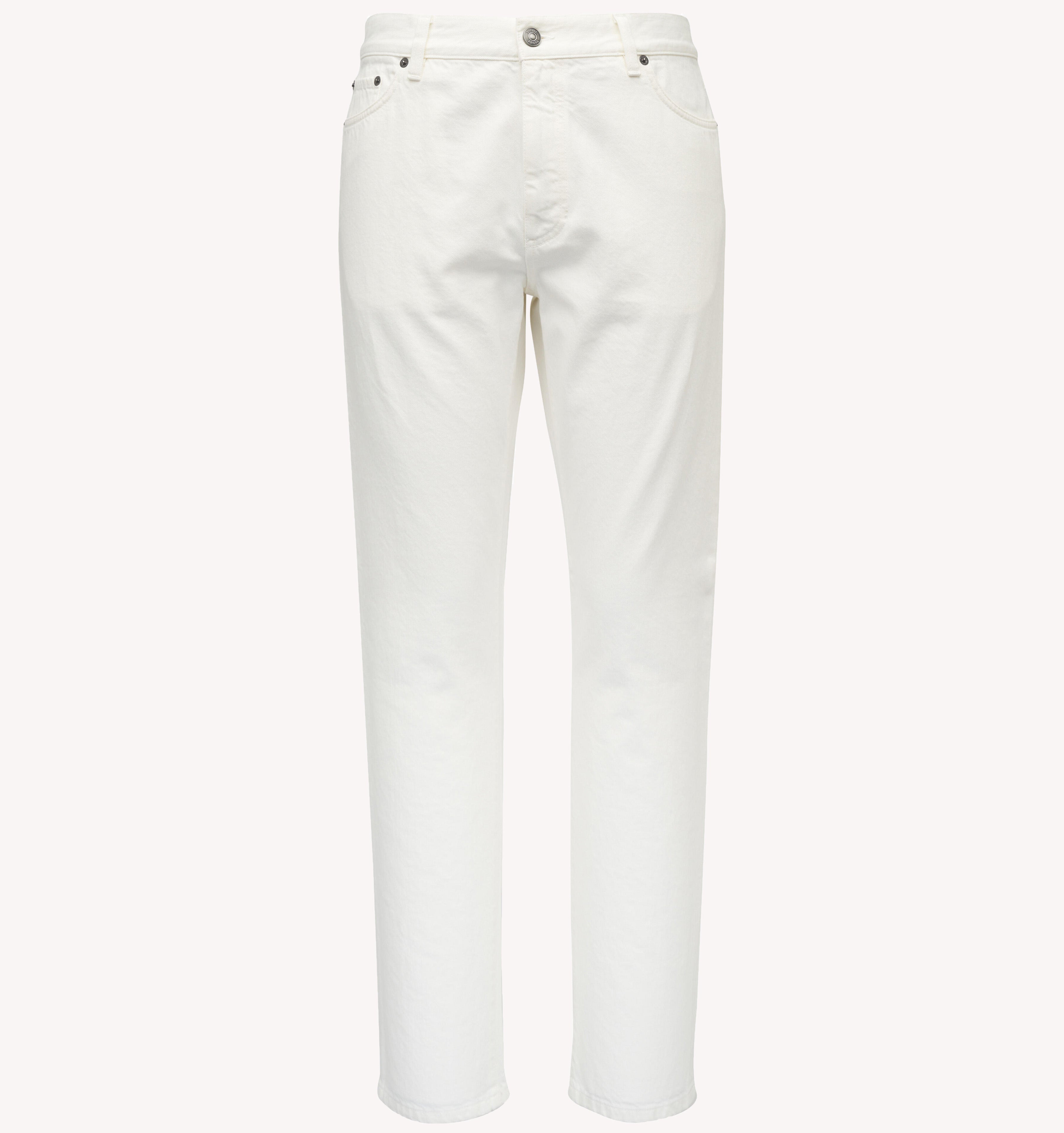 Zegna City 5-Pocket Jean in Ivory