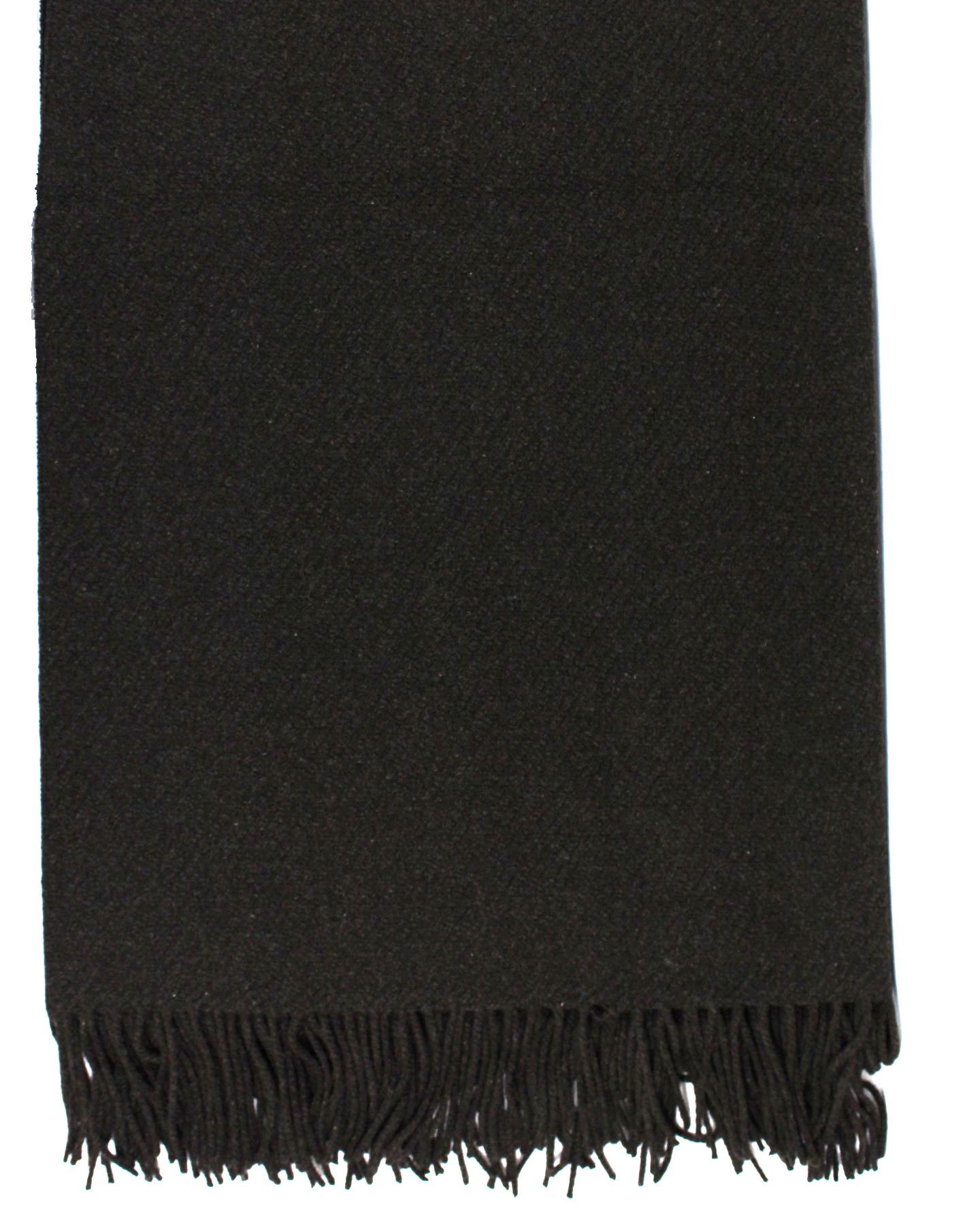 Ermenegildo Zegna Throw Blanket Dark Brown - Wool Cashmere Silk SALE