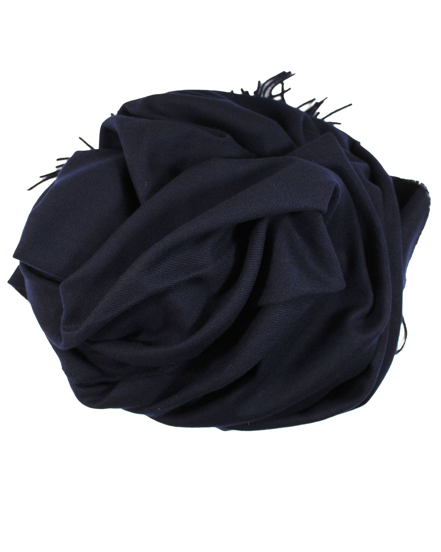 Tessitura Di Novara Cashmere Throw Blanket Dark Blue - Zegna Fabrics SALE