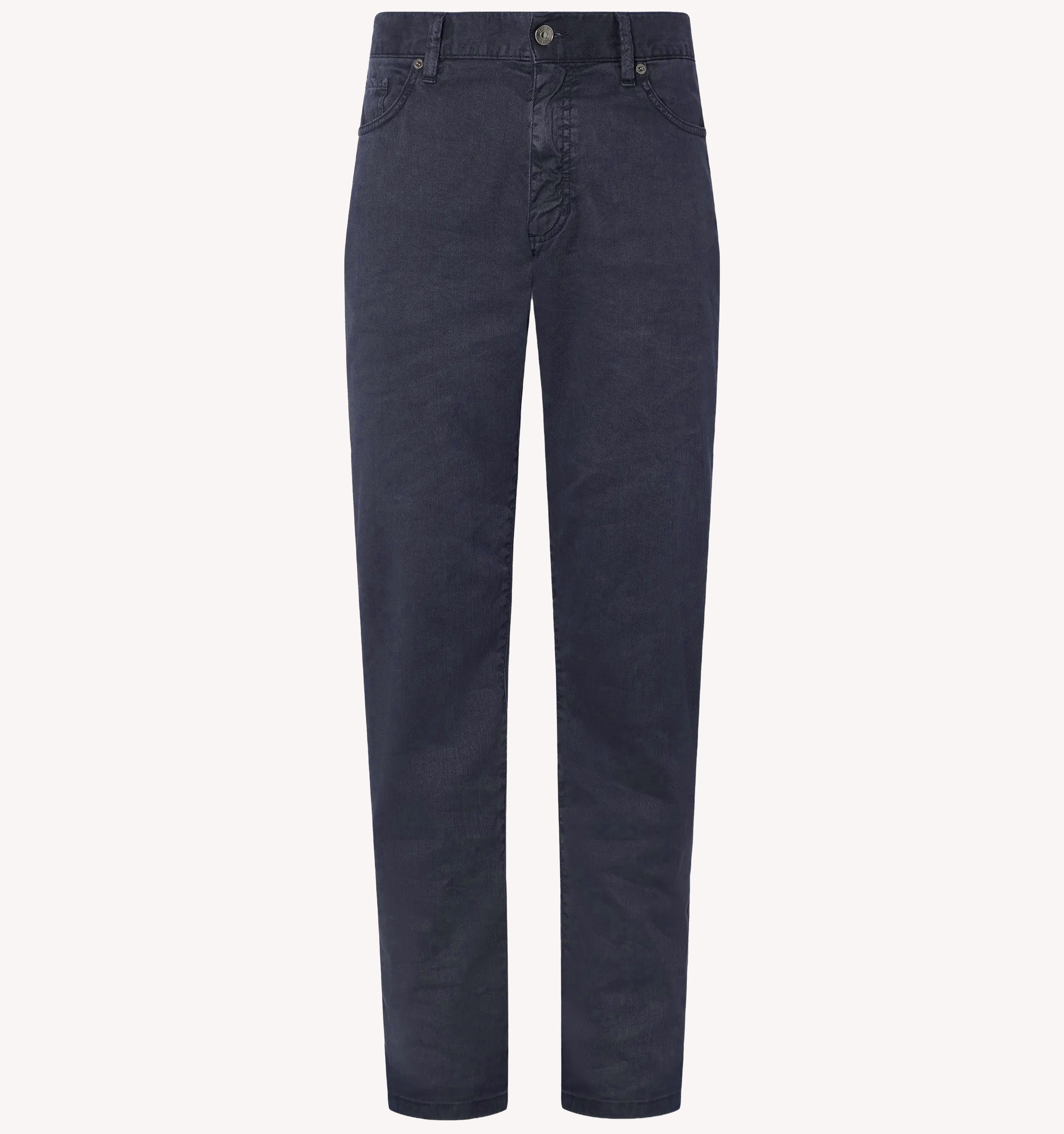 Zegna City 5-Pocket Pant in Navy
