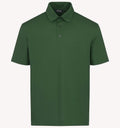 Zegna Piqué Polo in Green